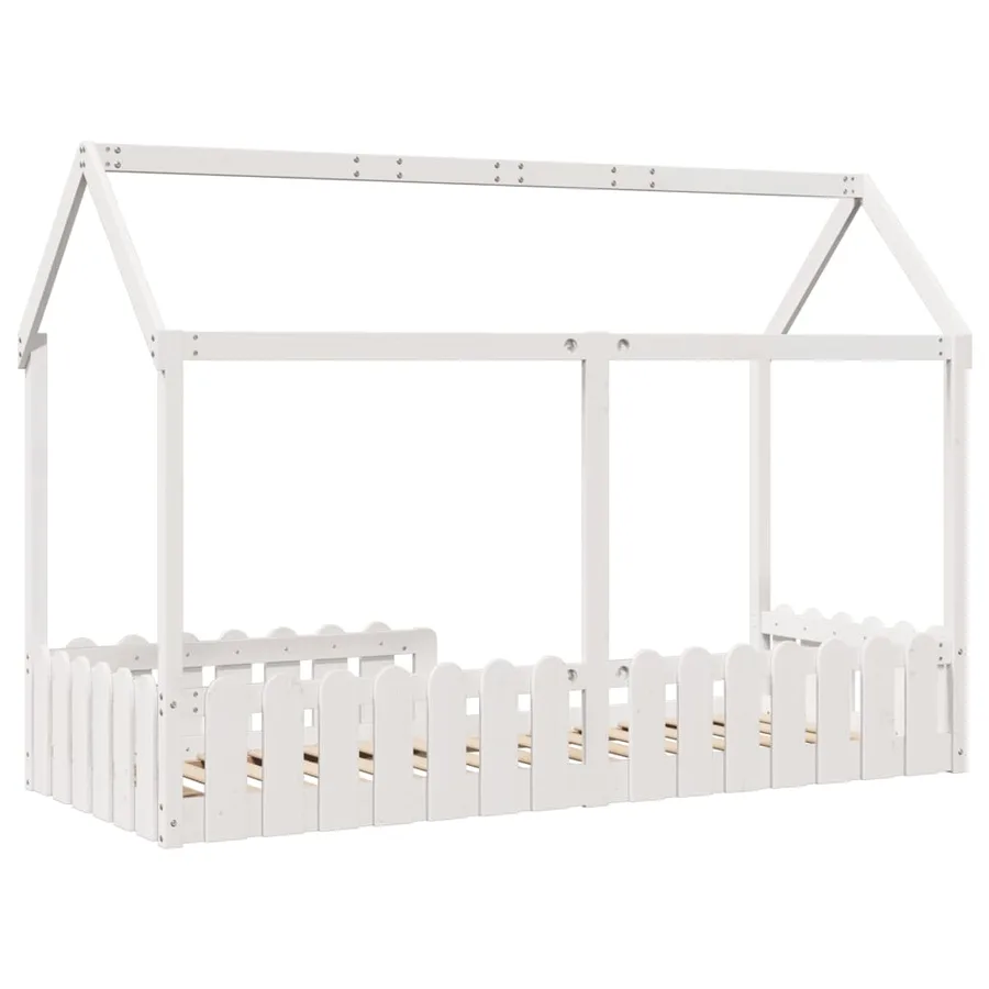 Cadre de lit d'enfants forme de maison sans matelas 80x200 cm - 6