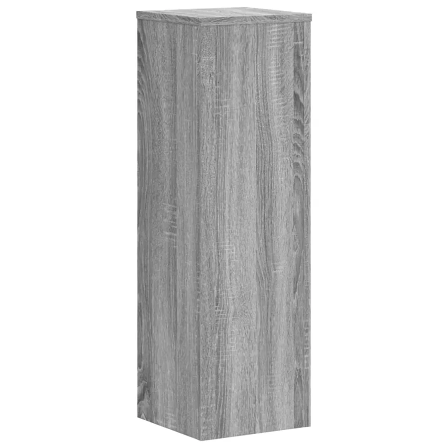 Supports pour plantes 2 pcs sonoma gris bois d'ingénierie - 3