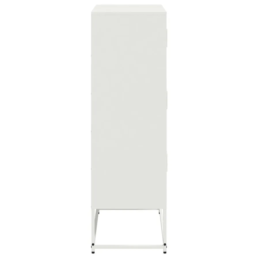 Buffet rose 68,5x38,5x123,5 cm acier - 7