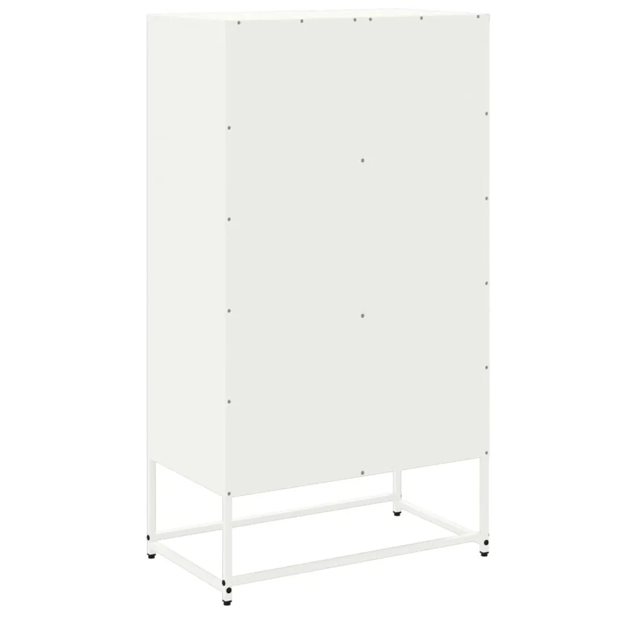 Buffet rose 68,5x38,5x123,5 cm acier - 8
