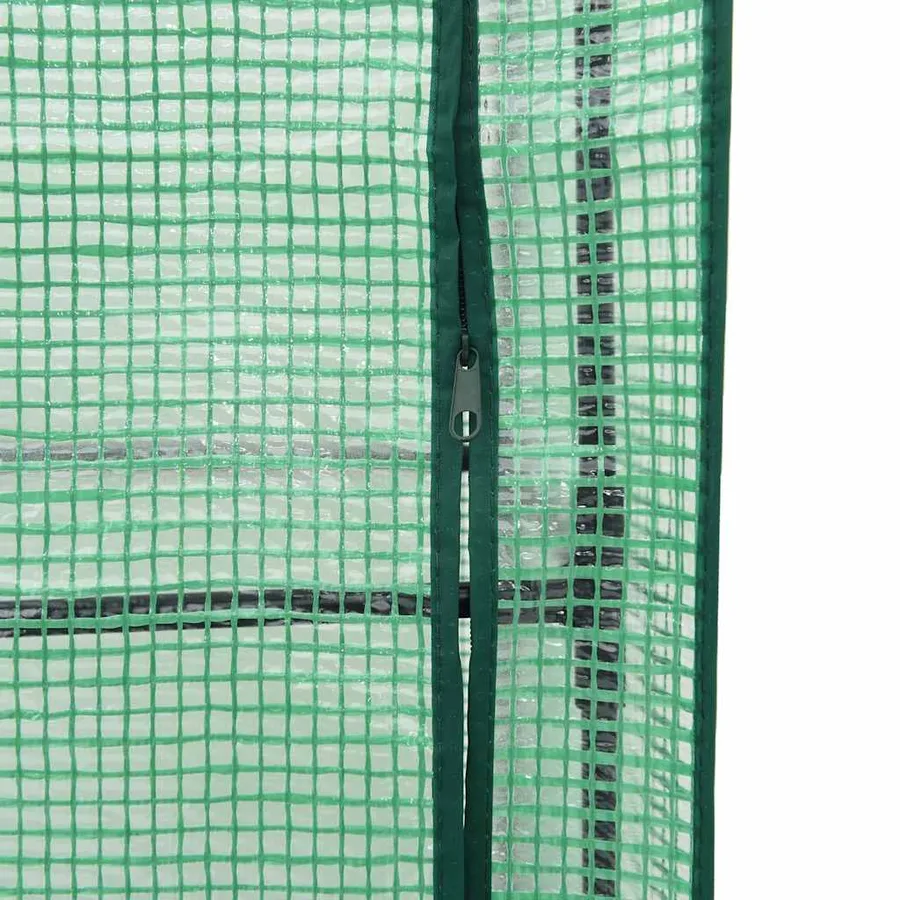 Jardinière surélevée avec housse aspect rotin 80x40x138 cm - 8