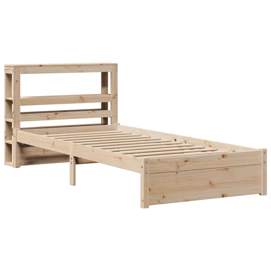 Cadre de lit avec tête de lit sans matelas 75x190 cm - 3