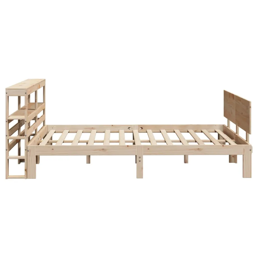 Cadre de lit avec tête de lit sans matelas 150x200 cm - 5