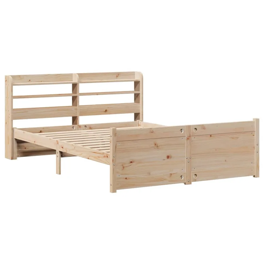 Cadre de lit avec tête de lit sans matelas 160x200 cm - 3