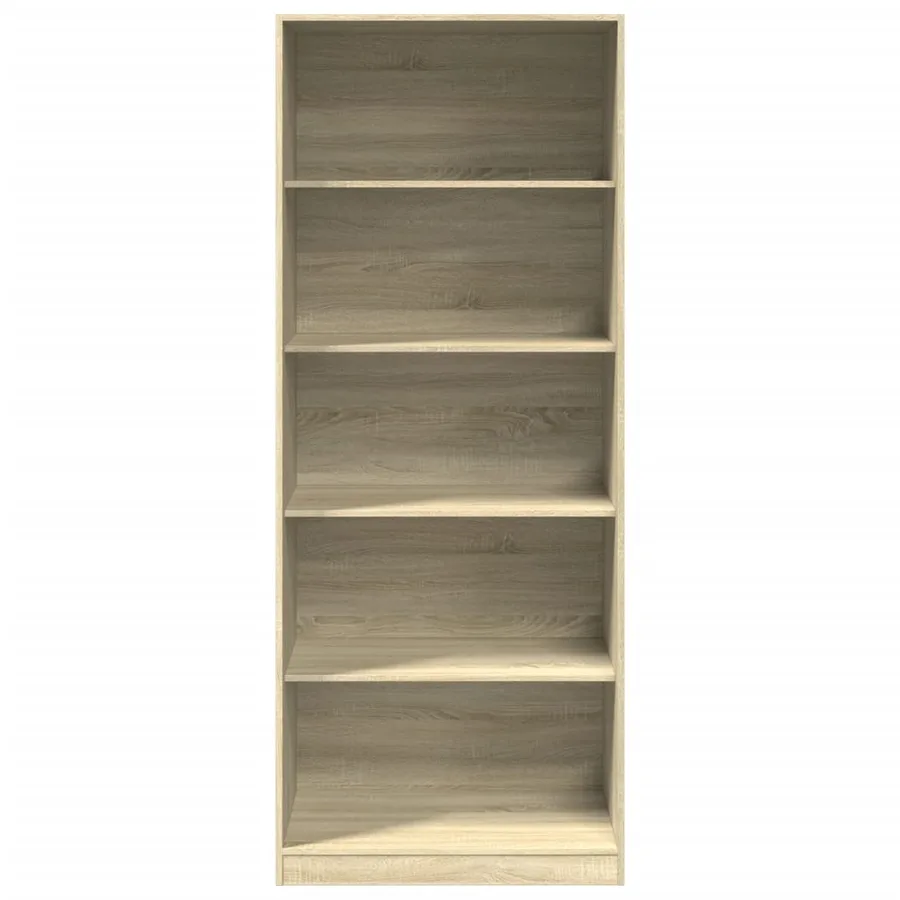 Garde-robe chêne sonoma 80x50x200 cm bois d'ingénierie - 4