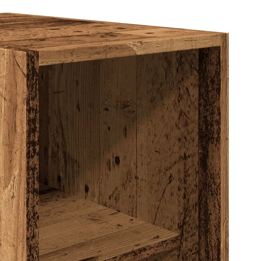 Garde-robe vieux bois 30x50x200 cm bois d'ingénierie - 7