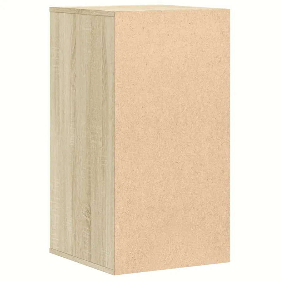 Commode d'angle chêne sonoma 40x41x76 cm bois d'ingénierie - 6