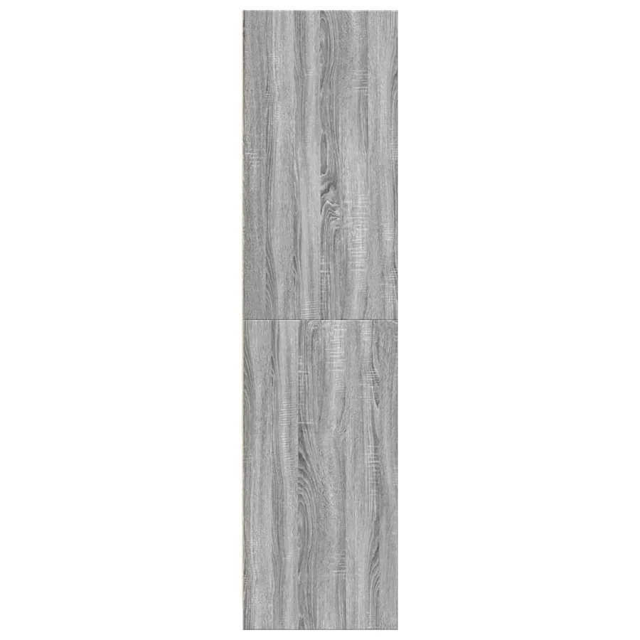 Garde-robe sonoma gris 30x50x200 cm bois d'ingénierie - 6