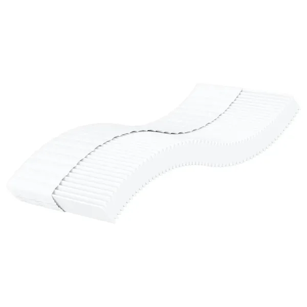 Matelas en mousse pour enfants blanc 80x160 cm dureté H2 H3