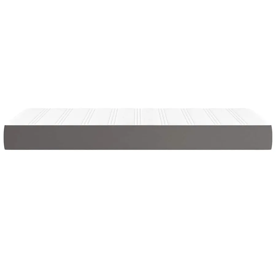 Matelas à ressorts ensachés pour enfants fermeté moyenne 80x160 cm similicuir - 4