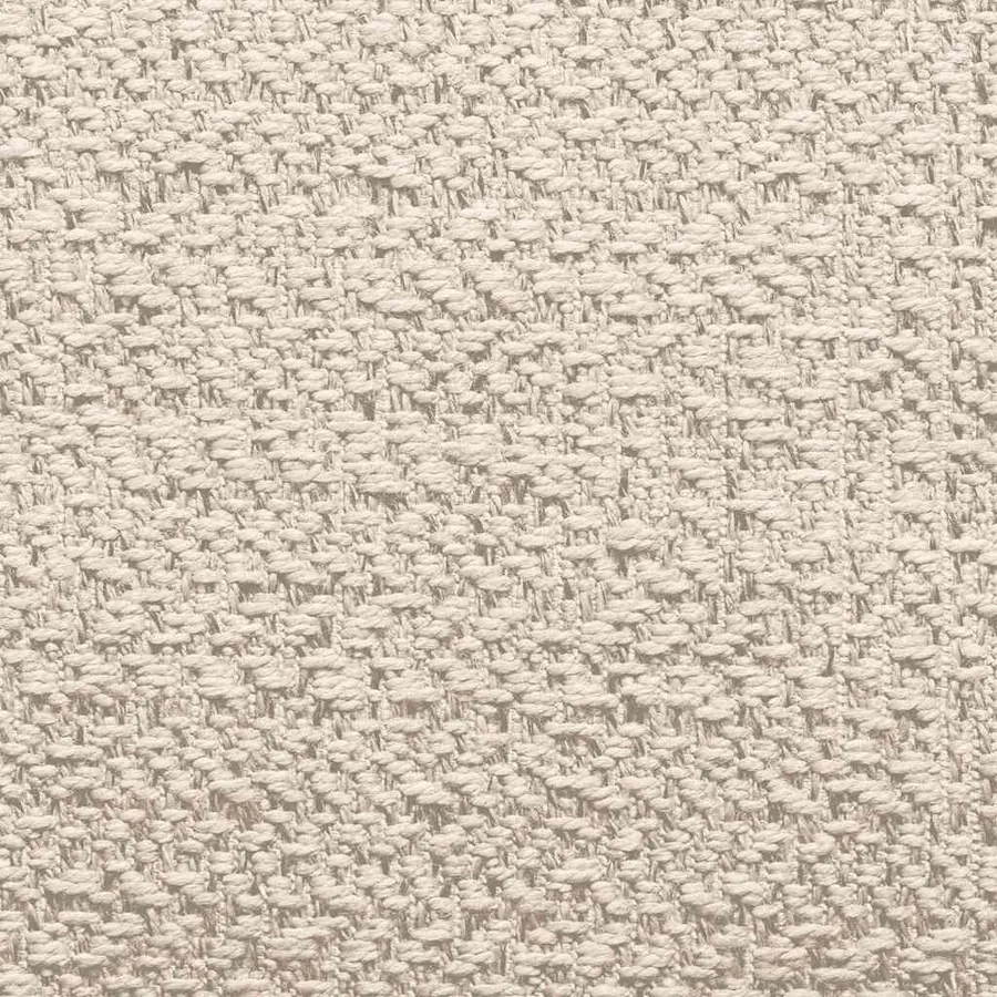 Tapis ZIZUR crème 240x340 cm aspect de jute intérieur extérieur - 5