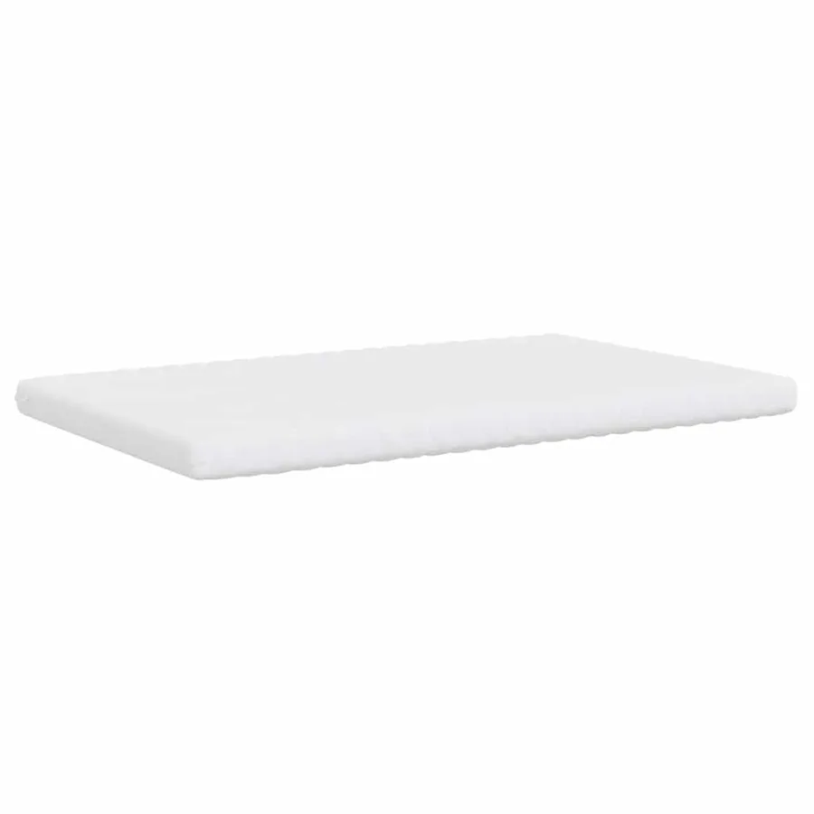 Matelas en mousse blanc 120x210 cm 7 zones dureté 20 ILD - 3