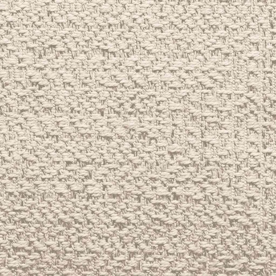Tapis ZIZUR crème 60x110 cm aspect de jute intérieur extérieur - 5