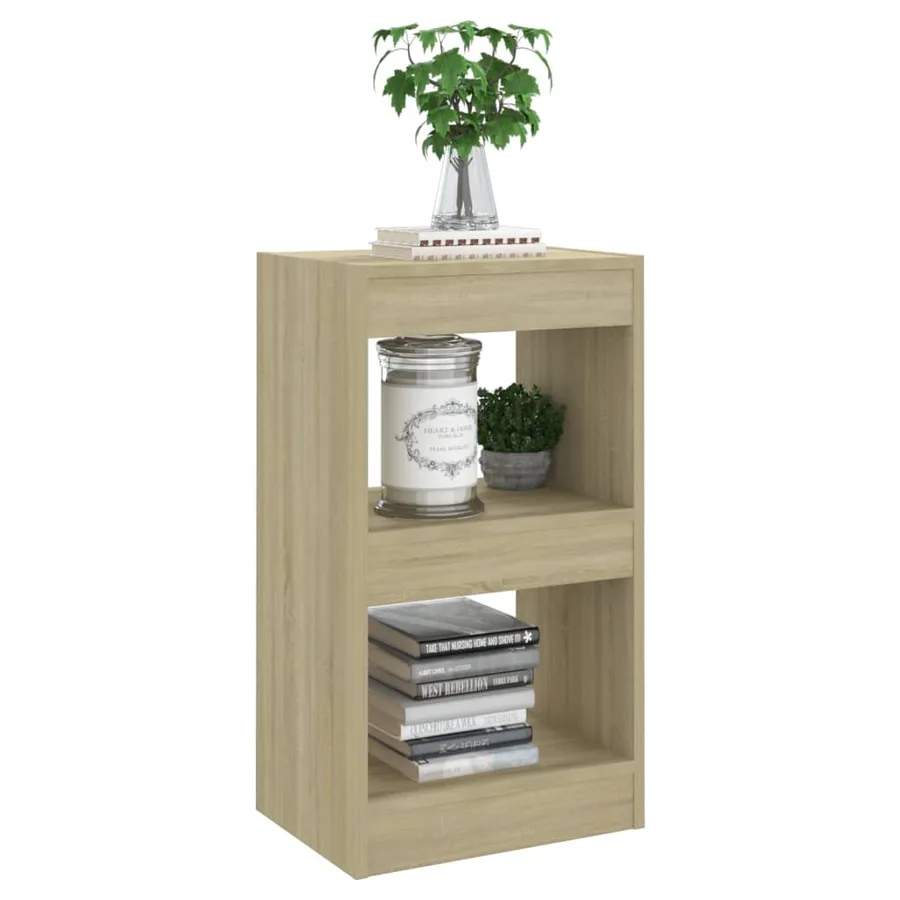 Bibliothèque/Séparateur de pièce Chêne Sonoma 40x30x72 cm - 6