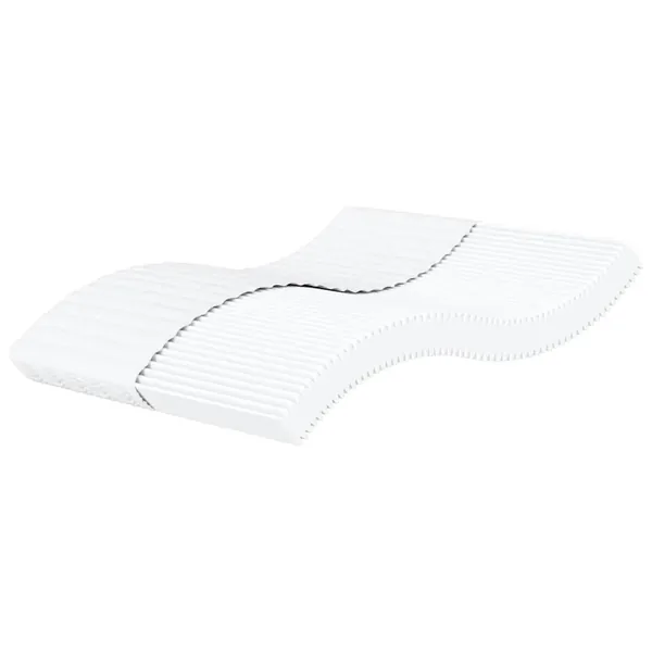Matelas en mousse blanc 160x210 cm dureté H2 H3