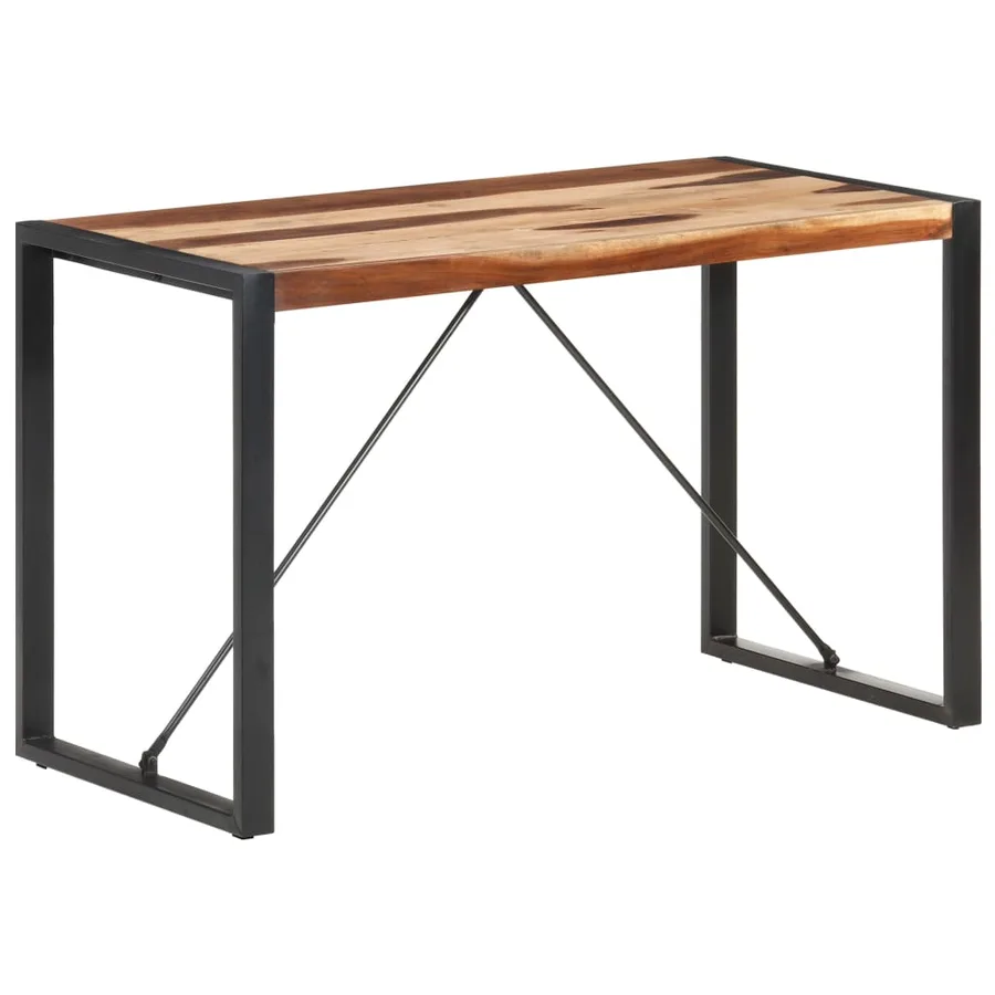 Table à manger 120x60x75 cm Bois massif - 10