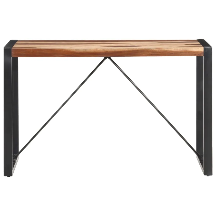Table à manger 120x60x75 cm Bois massif - 2
