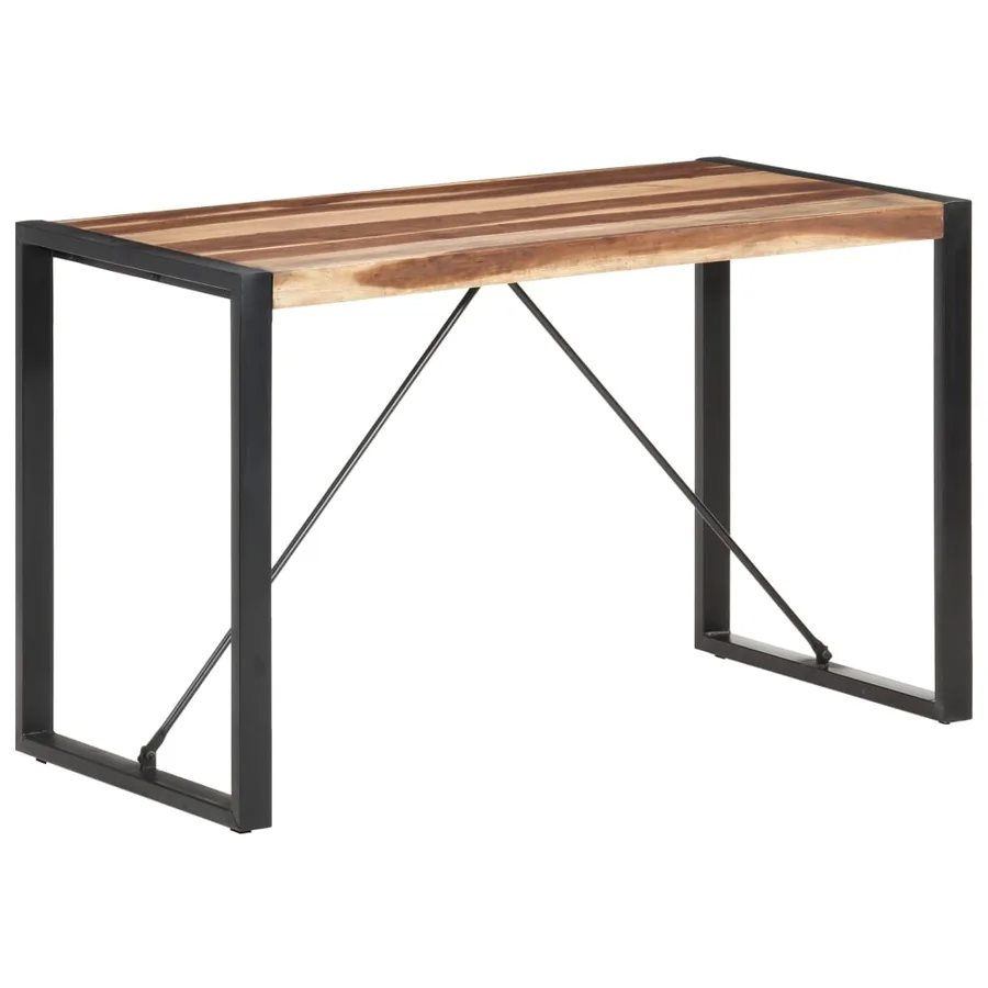 Table à manger 120x60x75 cm Bois massif - 8