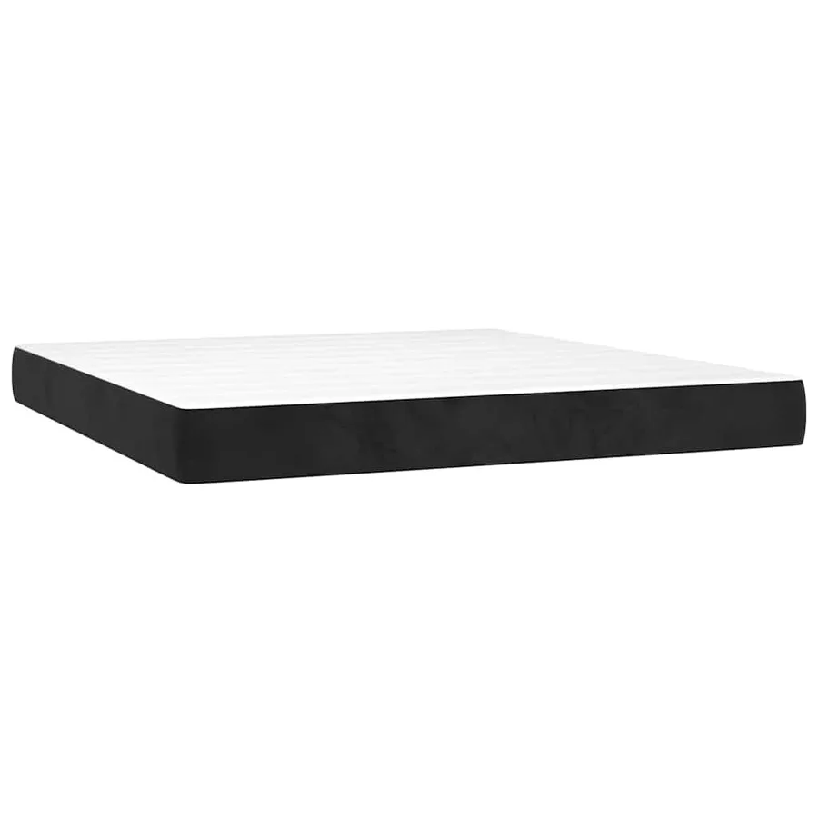 Matelas à ressorts ensachés 160 x 210 cm Noir - 2