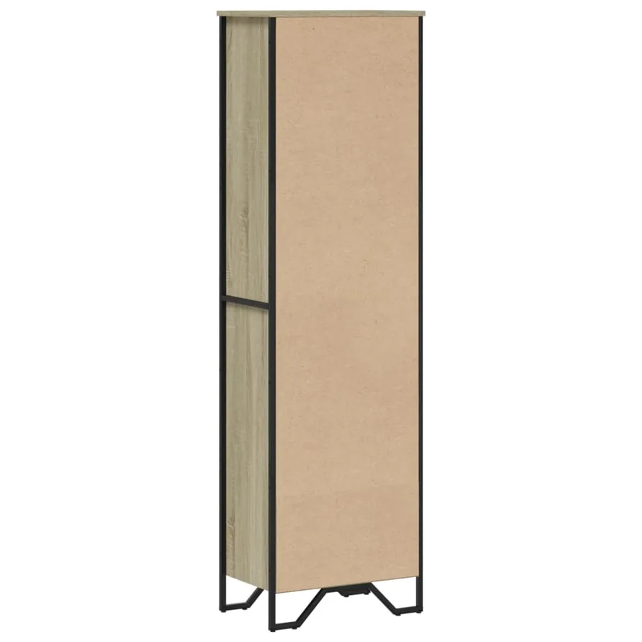 Bibliothèque chêne sonoma 50x31x169 cm bois d'ingénierie - 6
