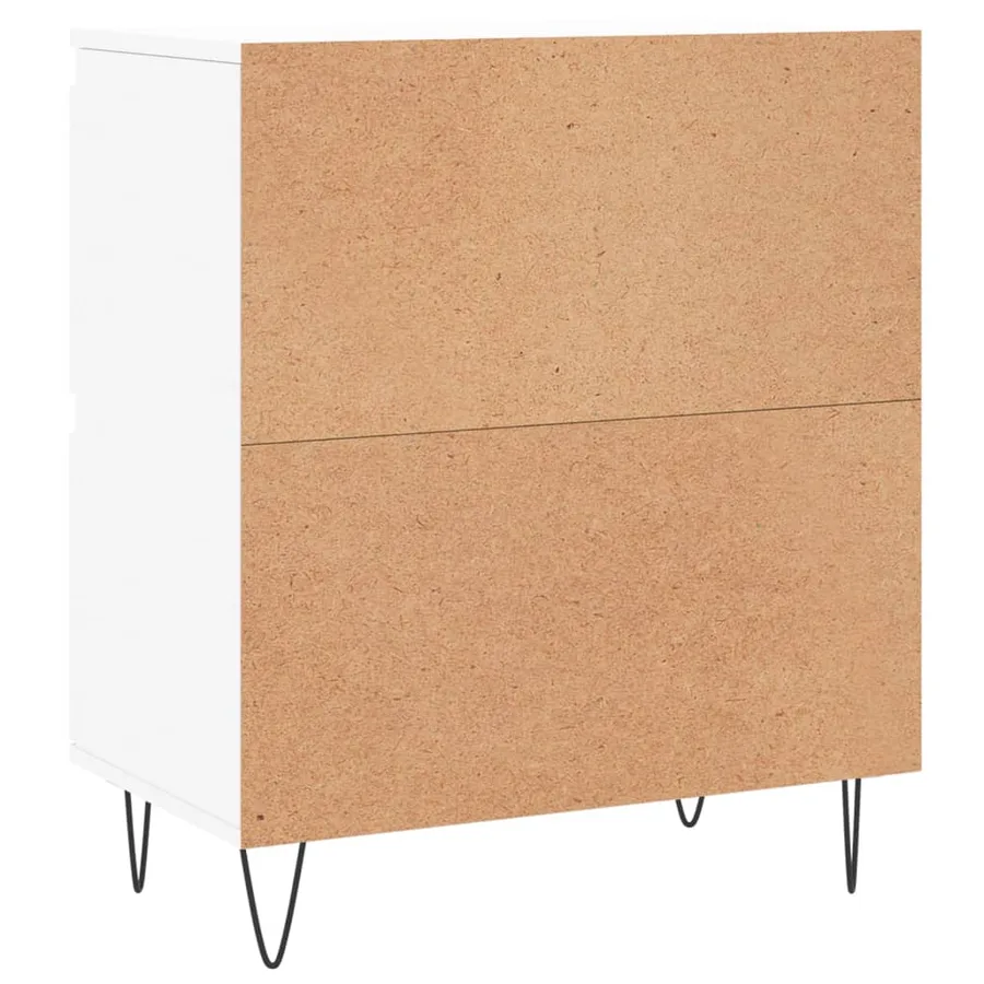 Buffets 3 pcs Blanc Bois d'ingénierie - 8