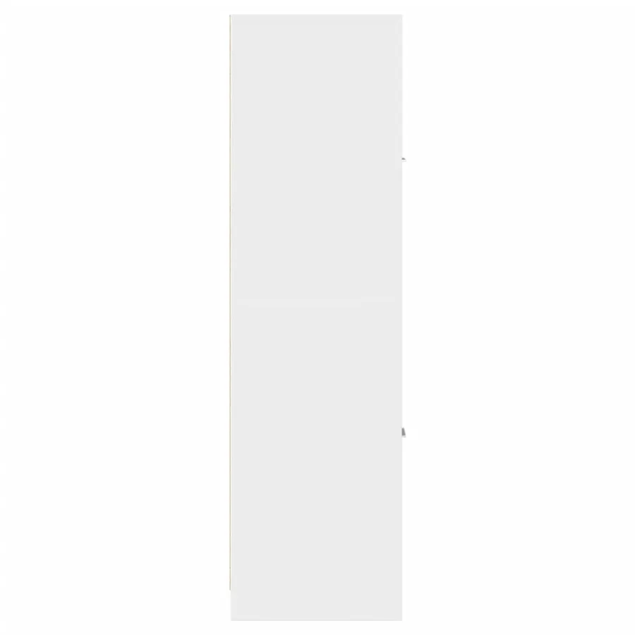 Armoire d'apothicaire blanche 30 x 41 x 144,5 cm Bois d'ingénierie - 7