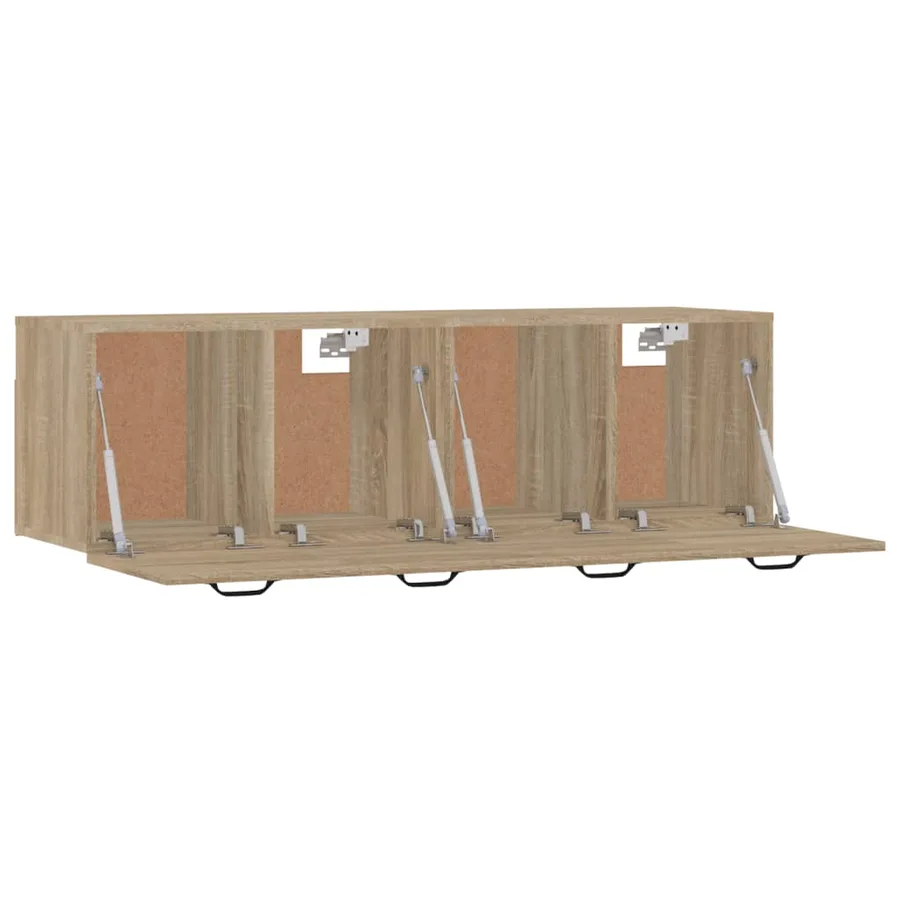 Armoires murales 2 pcs Chêne sonoma 80x35x36,5 cm Bois - 5