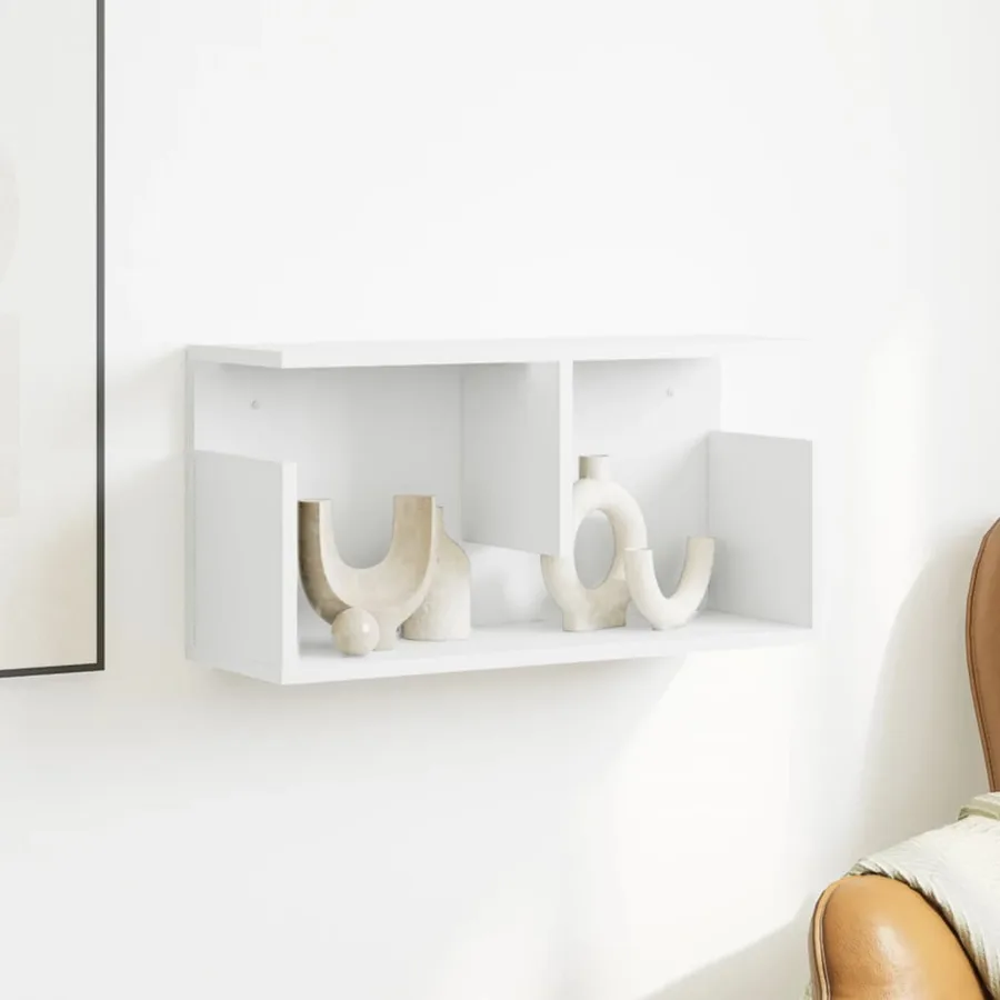 Armoire murale 60x20x30 cm blanc bois d'ingénierie - 3