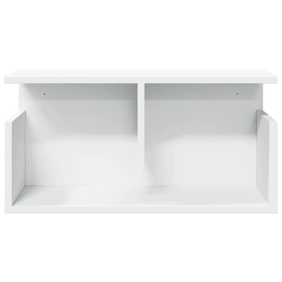 Armoire murale 60x20x30 cm blanc bois d'ingénierie - 4