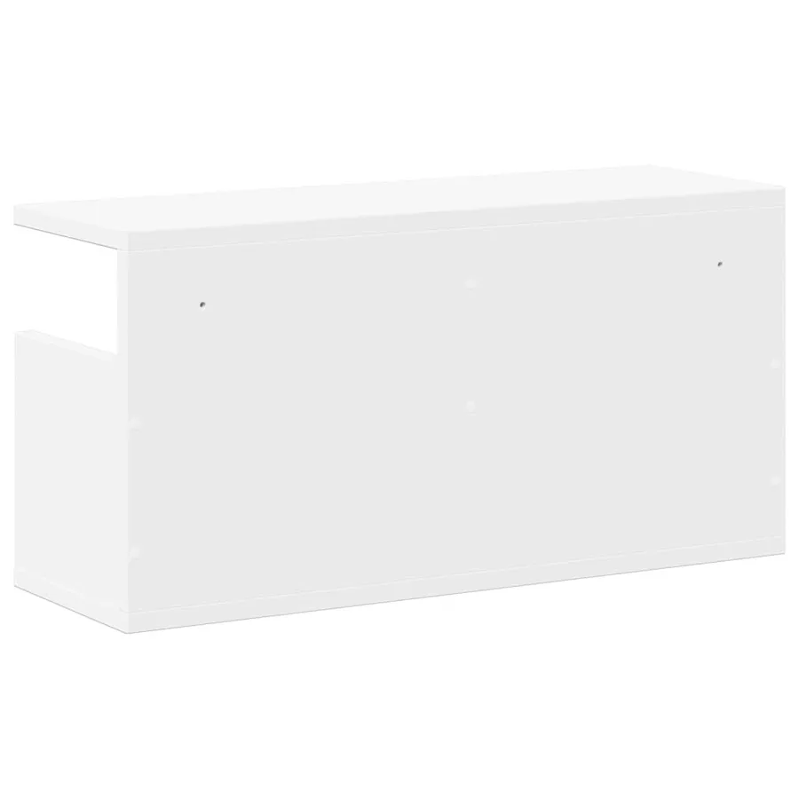 Armoire murale 60x20x30 cm blanc bois d'ingénierie - 6