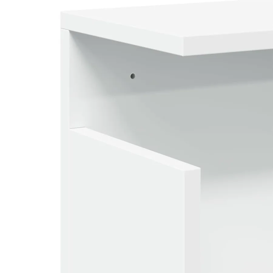 Armoire murale 60x20x30 cm blanc bois d'ingénierie - 7