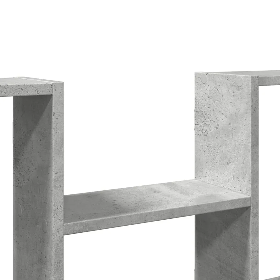 Étagère murale gris béton 99x15x60 cm bois d'ingénierie - 7