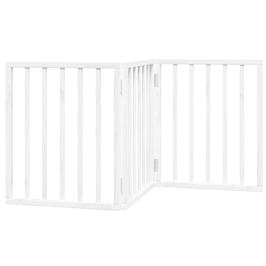 Barrière pour chien pliable 3 panneaux 150 cm bois de peuplier - 2