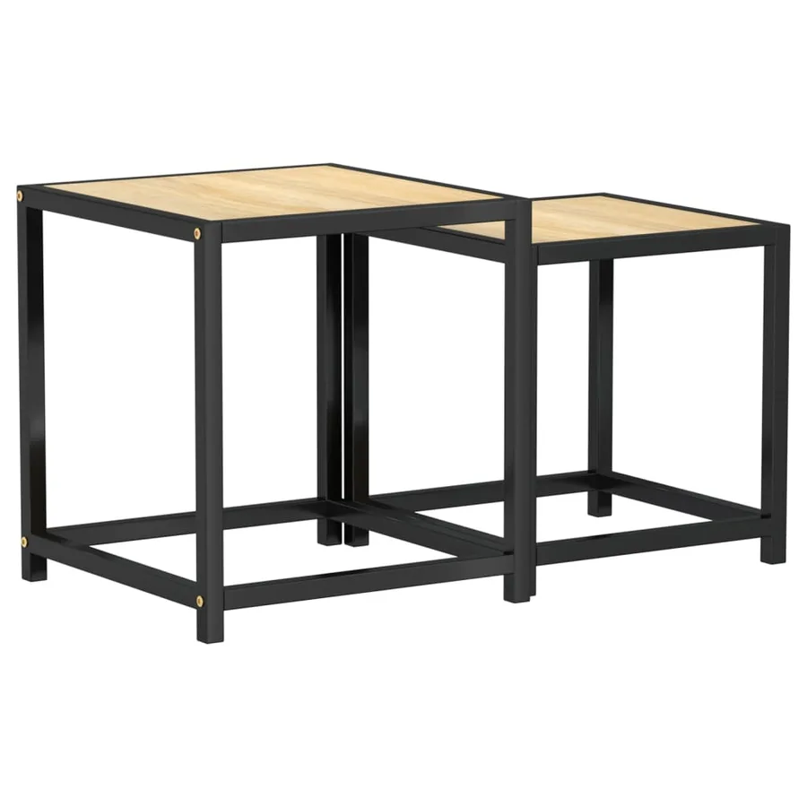 Tables à thé 2 pcs MDF Chêne sonoma - 2