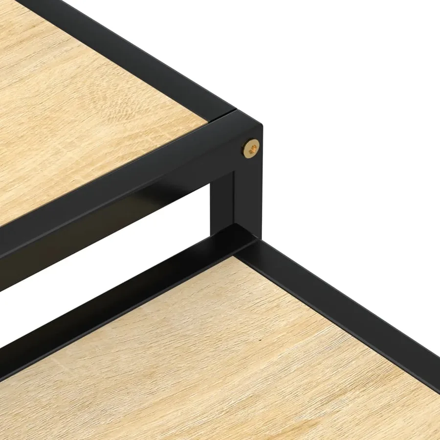 Tables à thé 2 pcs MDF Chêne sonoma - 6