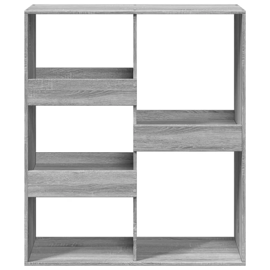Cloison de séparation sonoma gris 100x33x115 cm bois ingénierie - 4