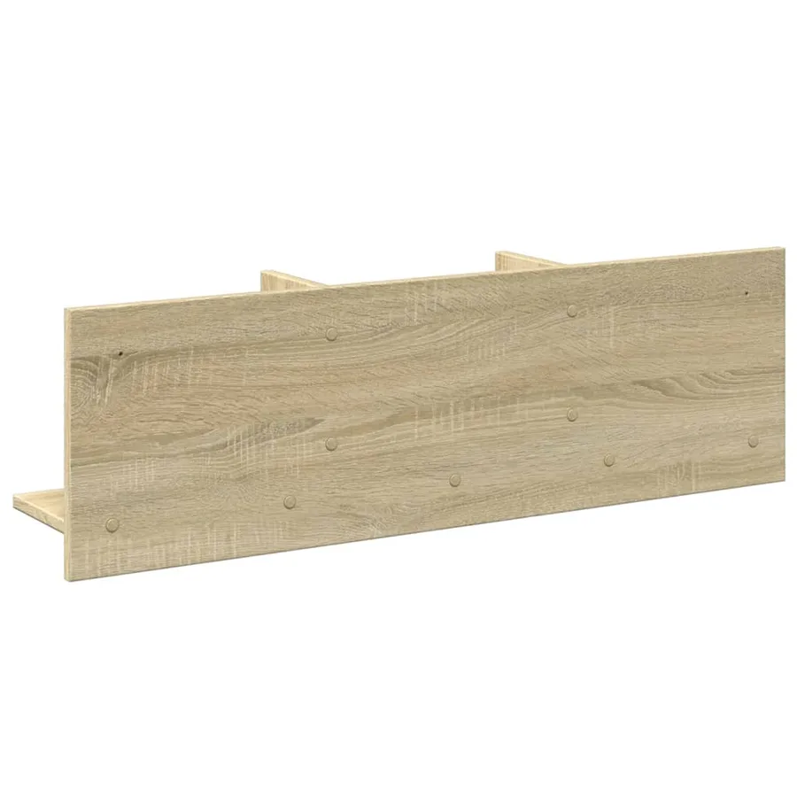 Armoire murale 100x16,5x30 cm chêne sonoma bois d'ingénierie - 6