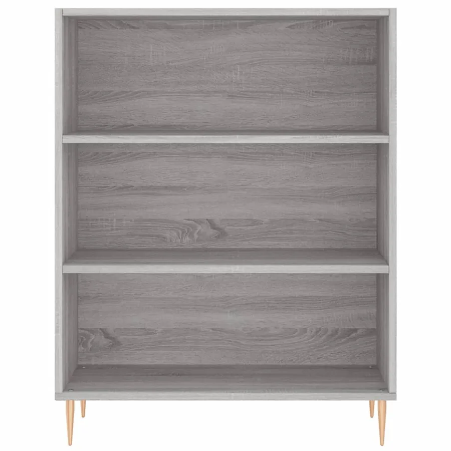 Buffet haut Sonoma gris 69,5x34x180 cm Bois d'ingénierie - 8