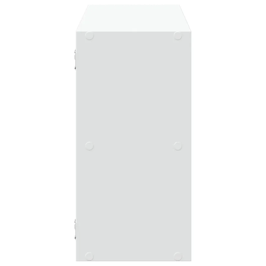 Étagère murale blanc 100x25x50 cm bois d'ingénierie - 5