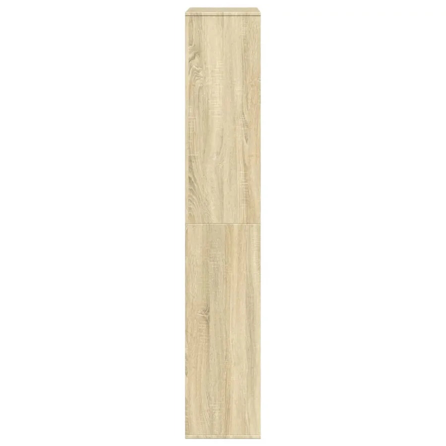 Bibliothèque chêne sonoma 100x33x187,5 cm bois d'ingénierie - 6