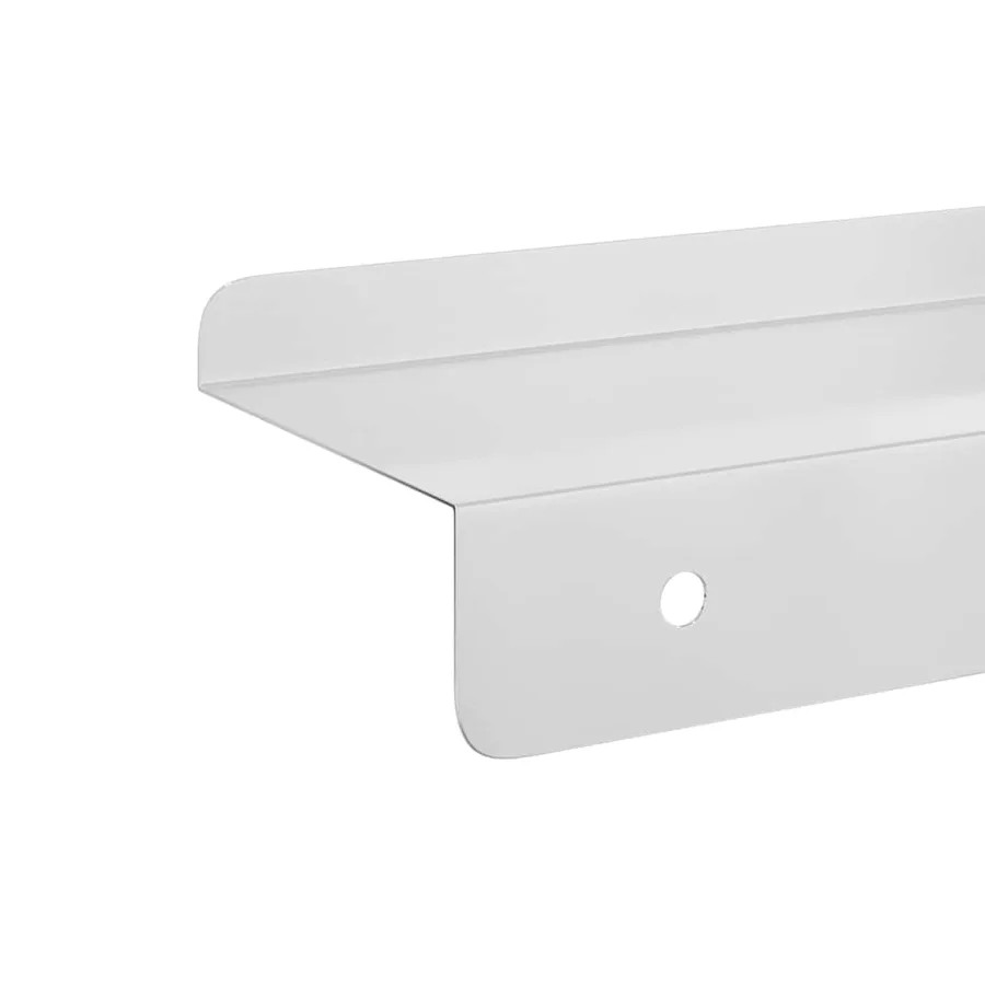 Étagères murales 3 pcs argenté acier inoxydable - 10