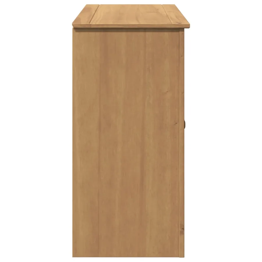Buffet avec tiroirs PANAMA 112x40x80 cm bois massif de pin - 6