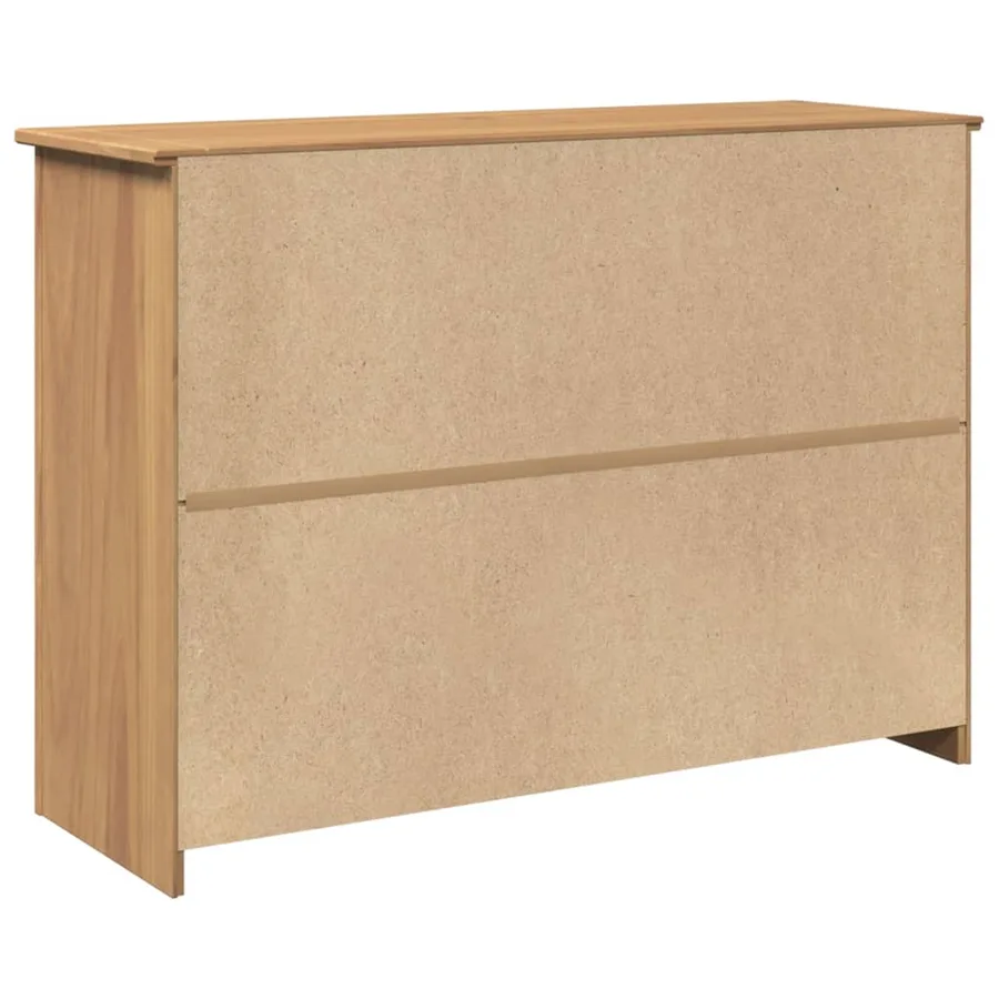 Buffet avec tiroirs PANAMA 112x40x80 cm bois massif de pin - 7