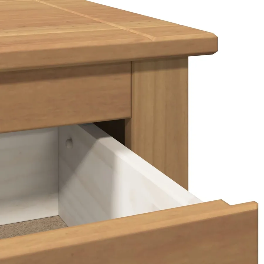 Buffet avec tiroirs PANAMA 112x40x80 cm bois massif de pin - 8