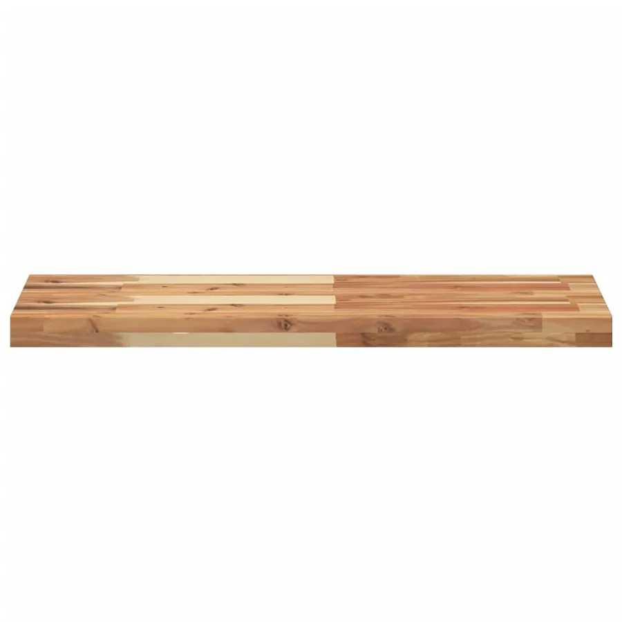 Étagères flottantes 4 pcs 100x30x4 cm acacia massif à l'huile - 4