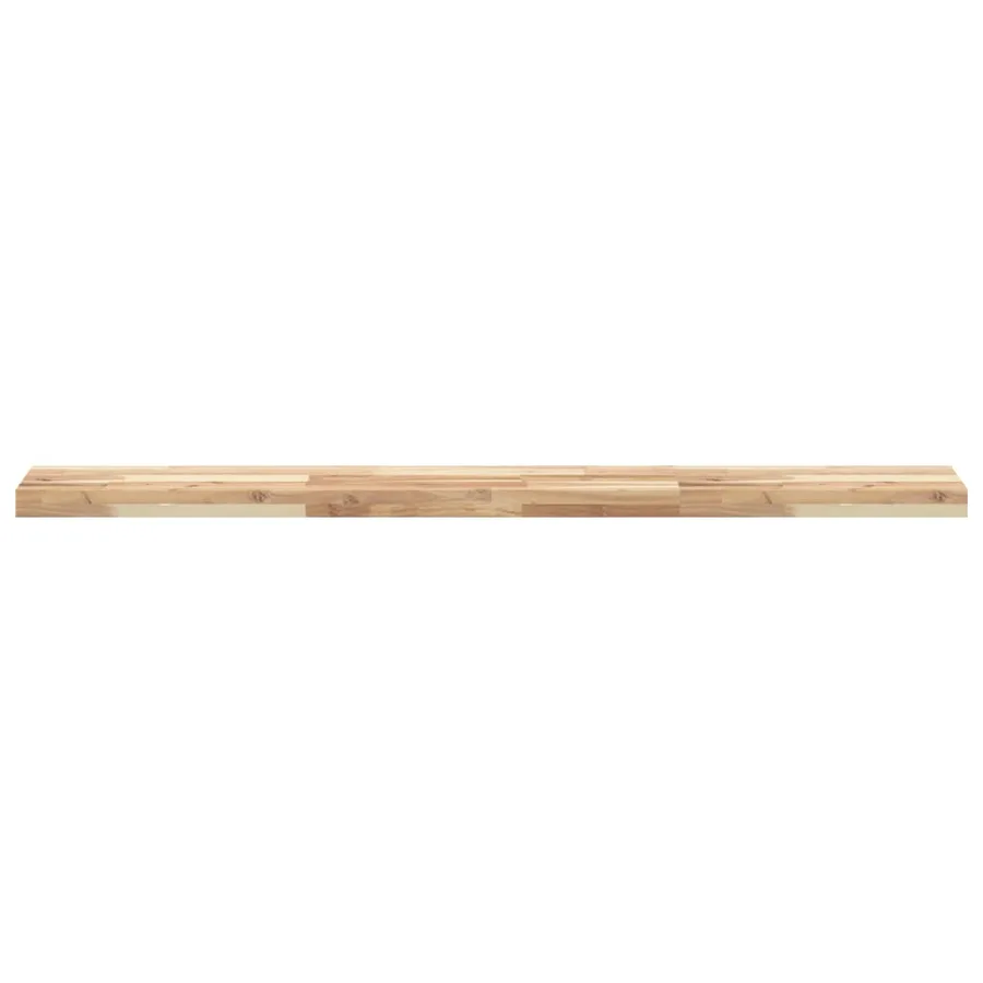 Étagère flottante 120x20x4 cm bois d'acacia massif non traité - 4