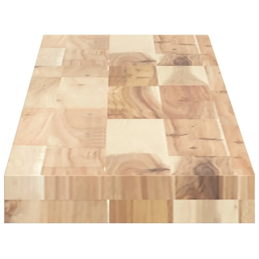 Étagères flottantes 3 pcs 120x20x4 cm acacia massif non traité - 5