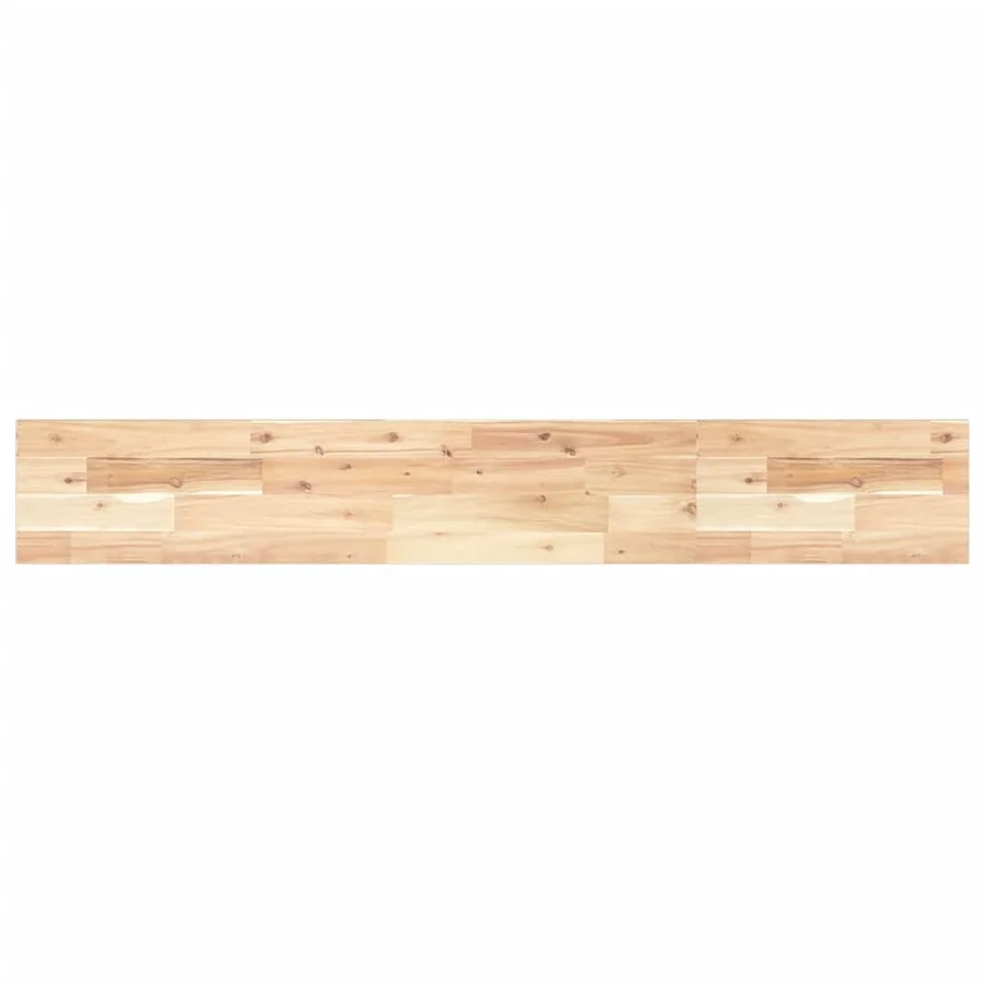 Étagères flottantes 2 pcs 140x20x2 cm acacia massif non traité - 7