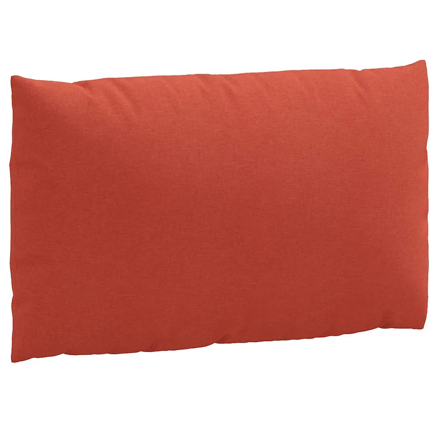 Coussins de palette lot de 2 rouge mélangé tissu - 6