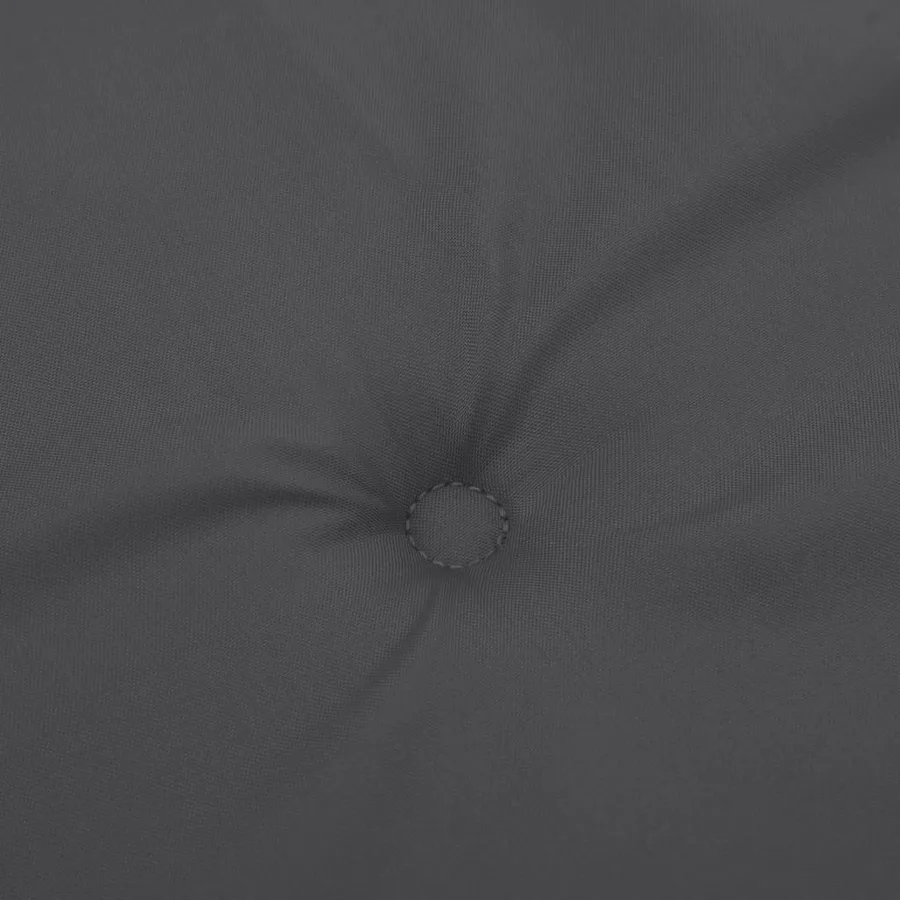 Coussin de banc de jardin anthracite mélangé 200x50x7 cm tissu - 6